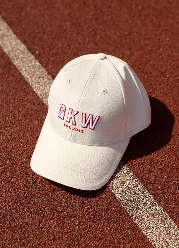 Team GKW Pitcher Cap - Cream sold by The Gym King