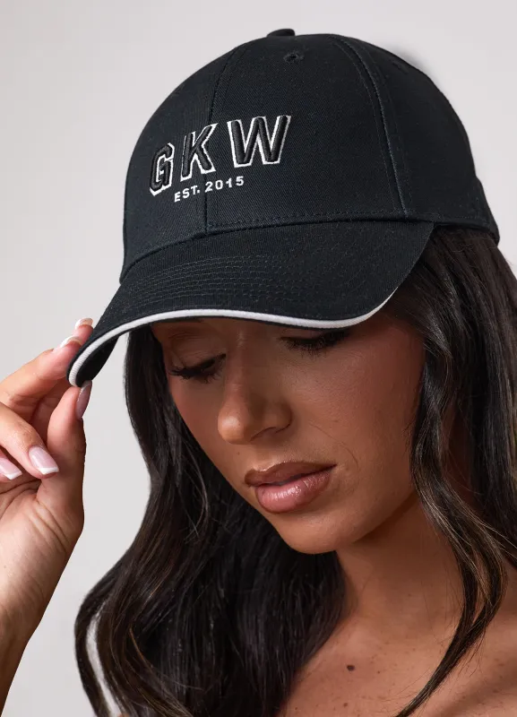 Team GKW Pitcher Cap - Black sold by The Gym King