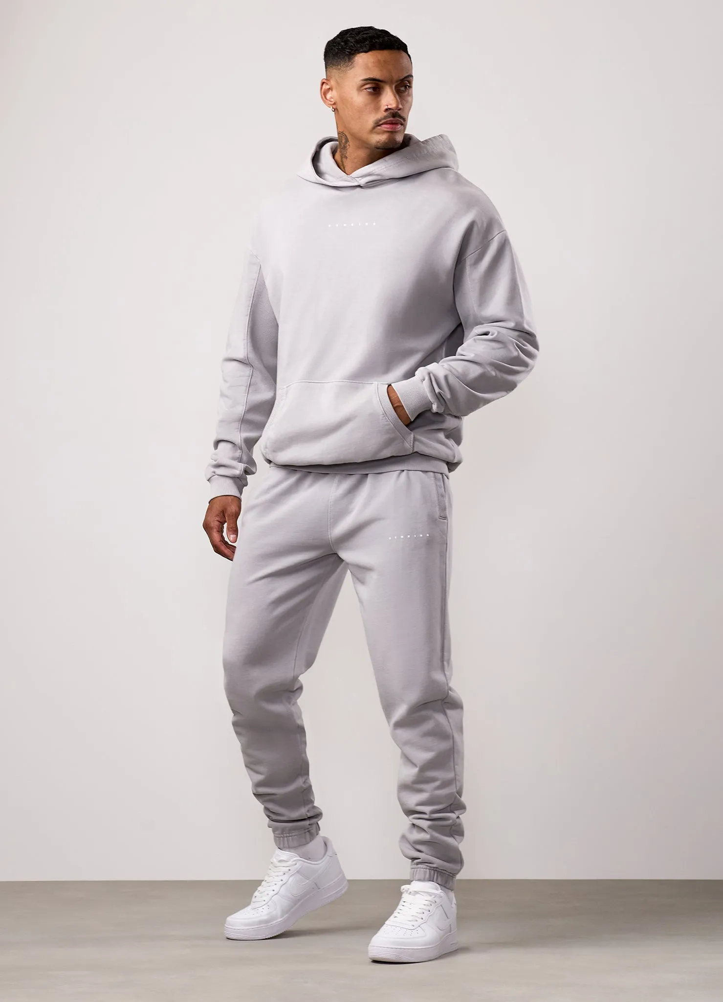 Gym King Purpose Washed Tracksuit - Urban Grey sold by The Gym King