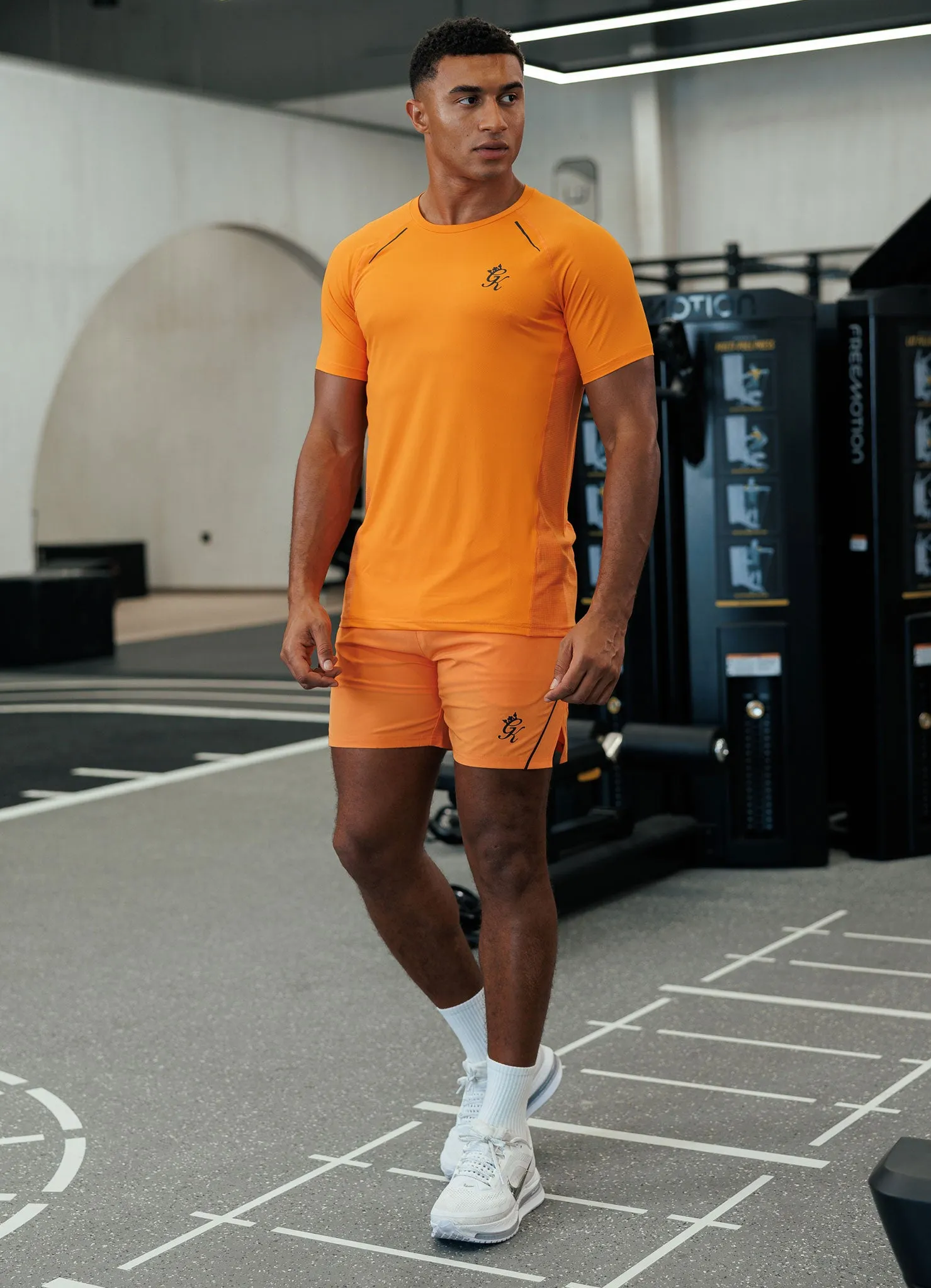 Gym King Flex 2.0 Short - Amber/Black sold by The Gym King product image thumbnail 3