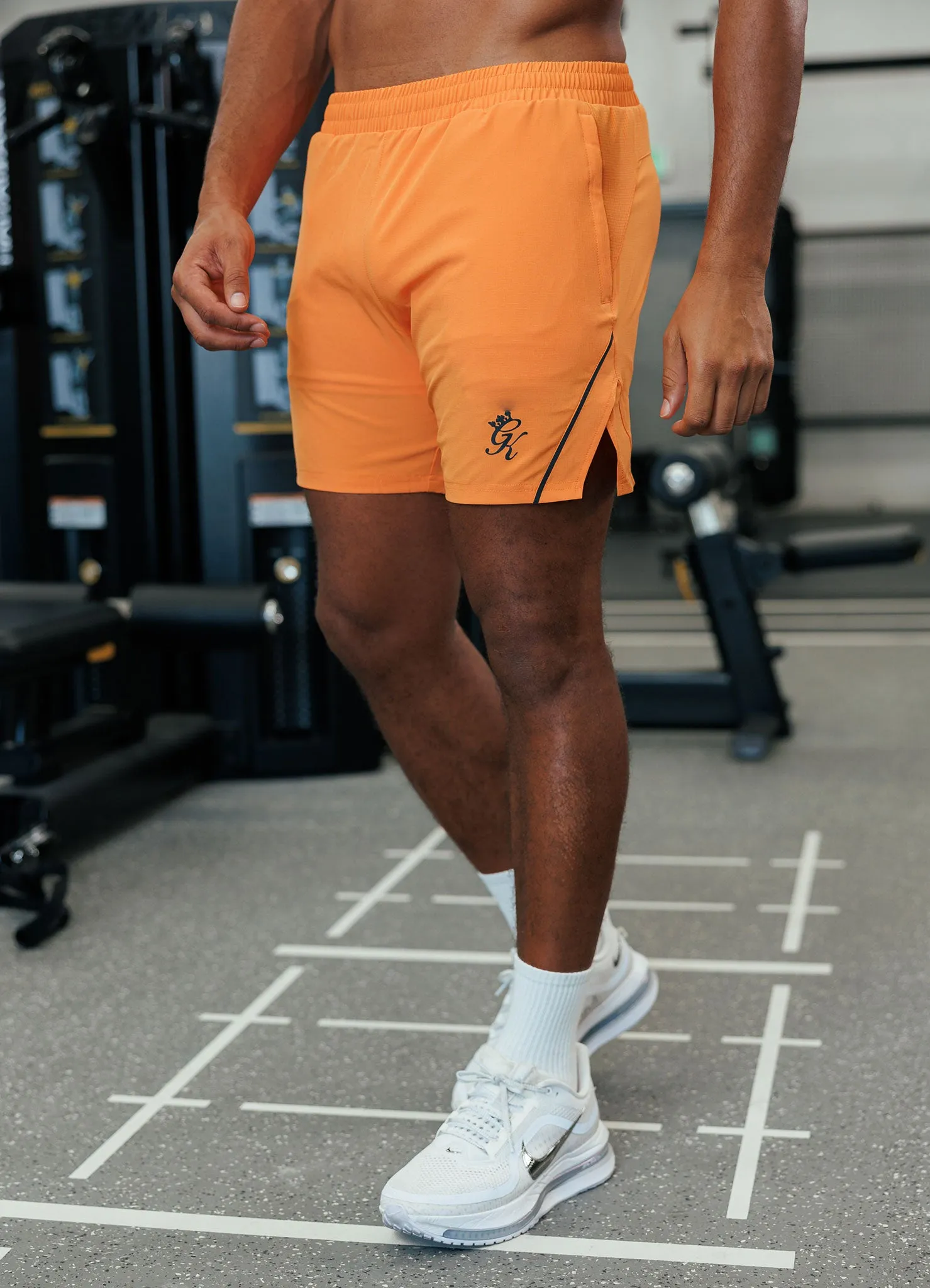 Gym King Flex 2.0 Short - Amber/Black sold by The Gym King product image thumbnail 5