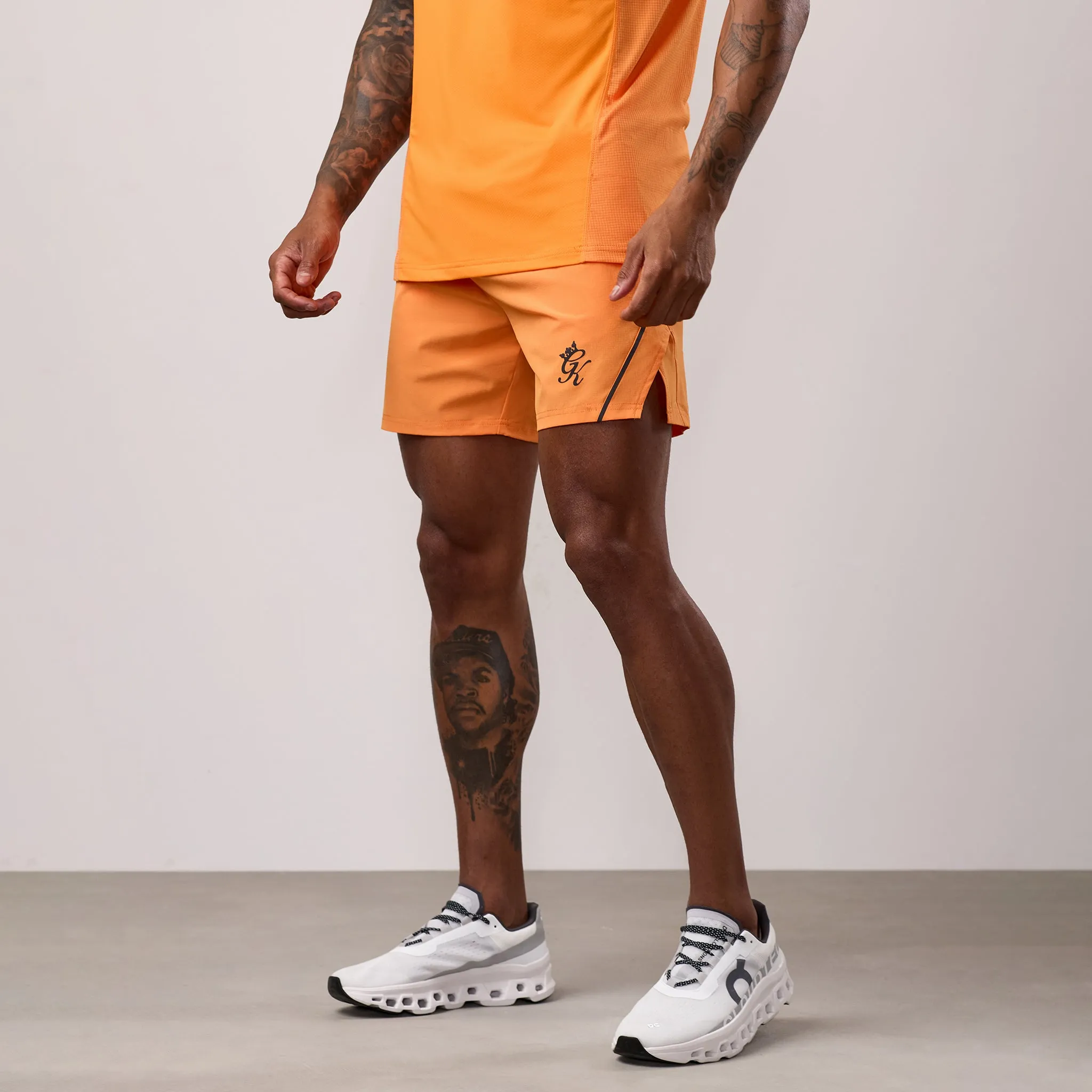 Gym King Flex 2.0 Short - Amber/Black sold by The Gym King product image thumbnail 2