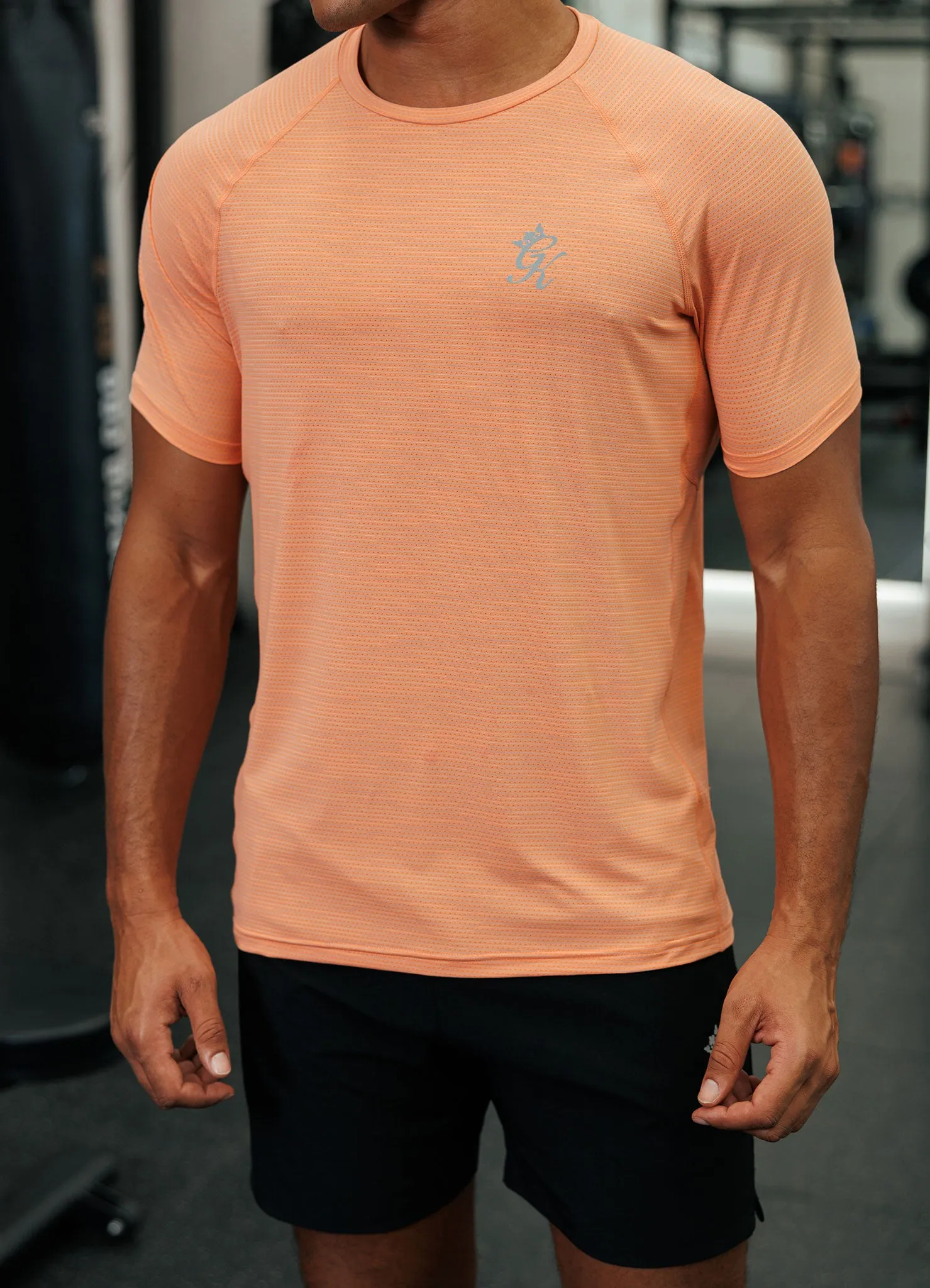 Gym King Energy Grindle Tee - Sunset Coral sold by The Gym King product image thumbnail 4