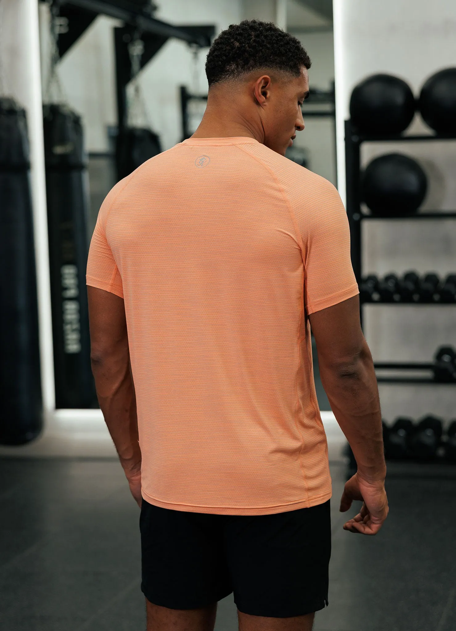 Gym King Energy Grindle Tee - Sunset Coral sold by The Gym King product image thumbnail 3
