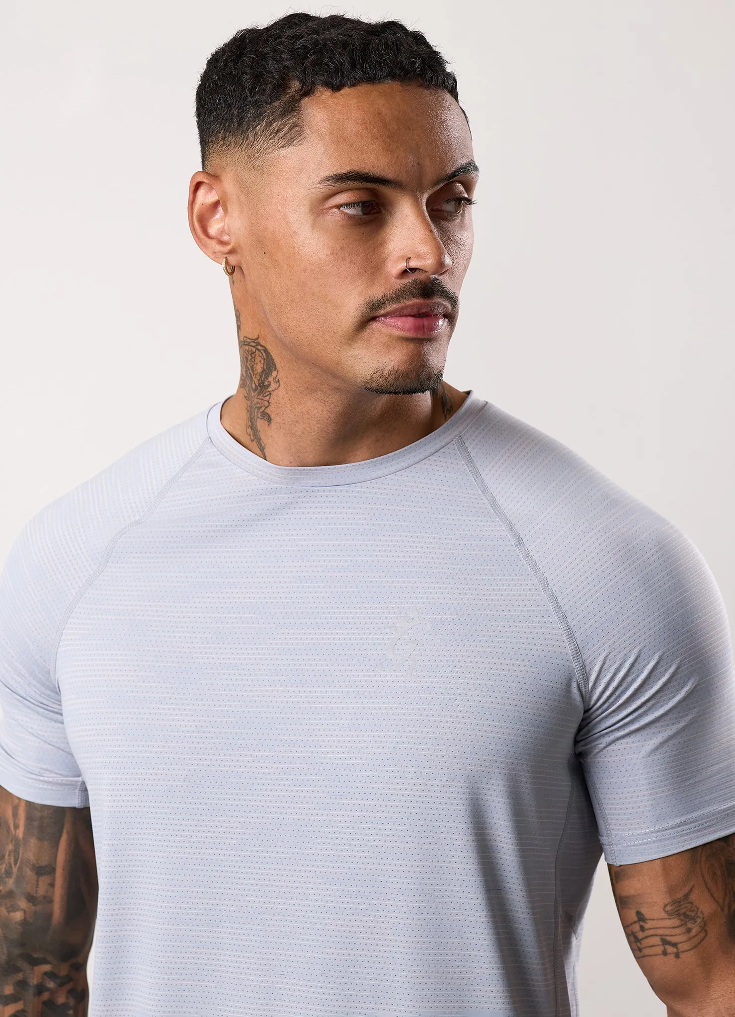 Gym King Energy Grindle Tee - Platinum Grey sold by The Gym King product image thumbnail 5