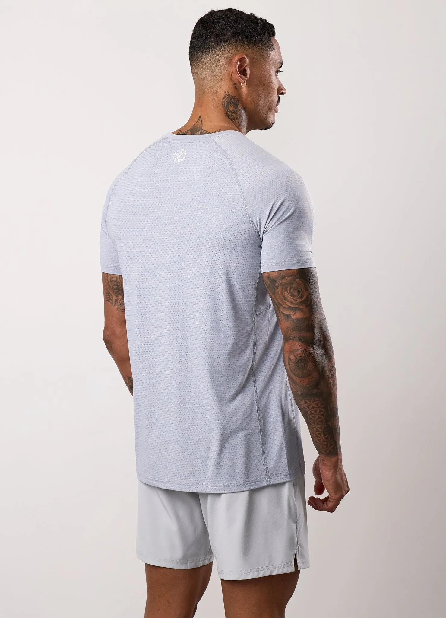 Gym King Energy Grindle Tee - Platinum Grey sold by The Gym King product image thumbnail 3
