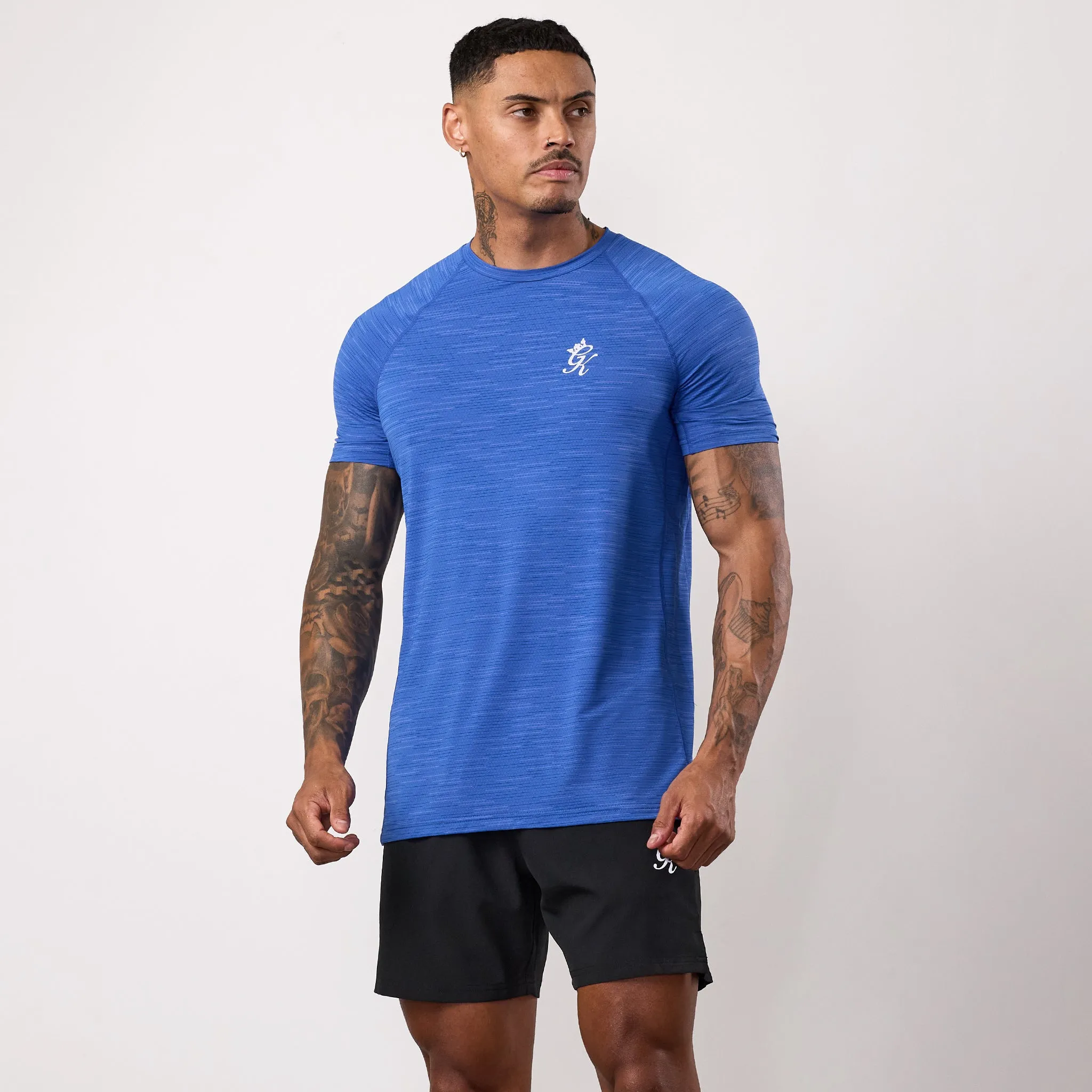 Gym King Energy Grindle Tee - Royal Azure sold by The Gym King product image thumbnail 2
