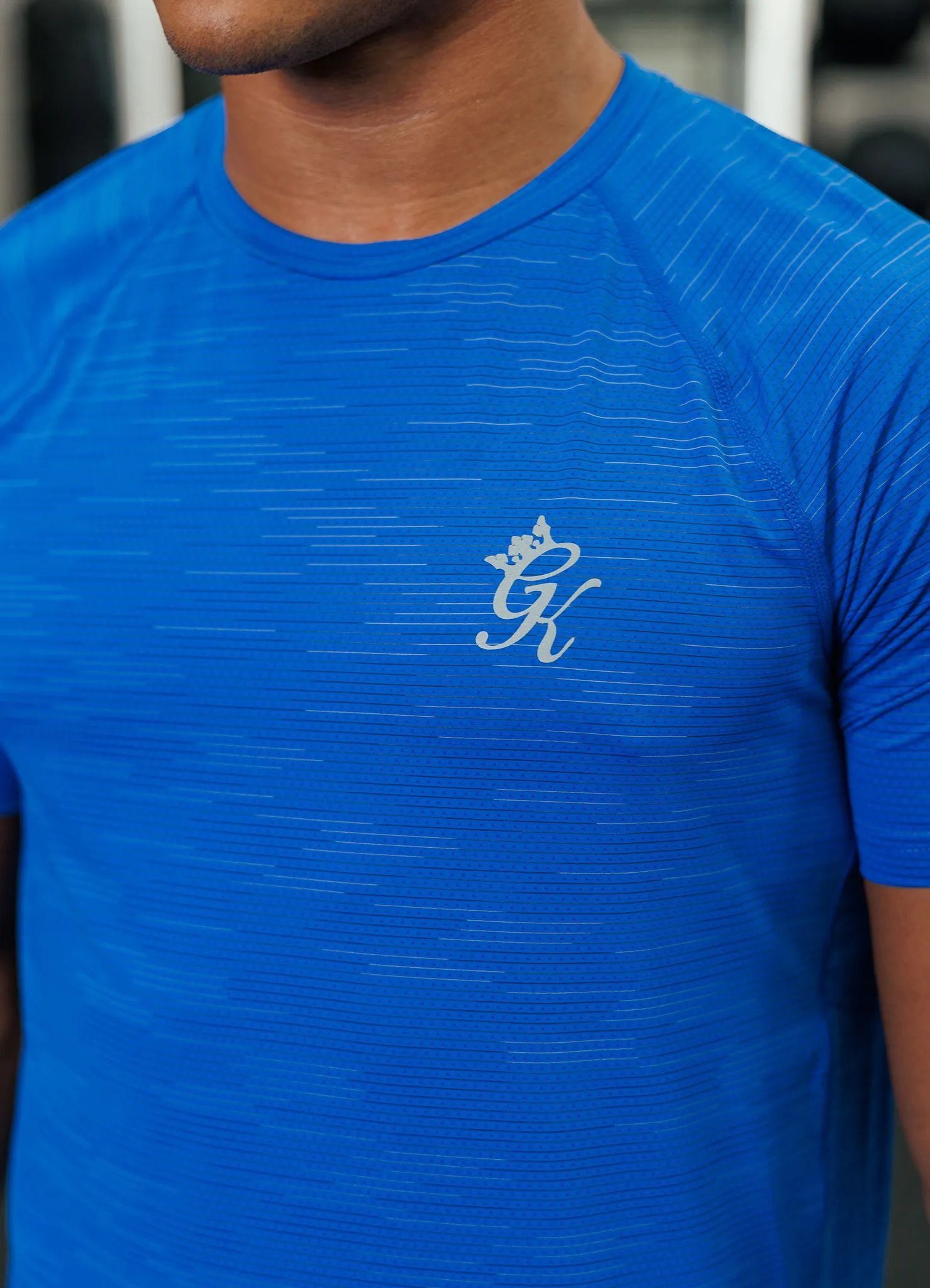 Gym King Energy Grindle Tee - Royal Azure sold by The Gym King product image thumbnail 5