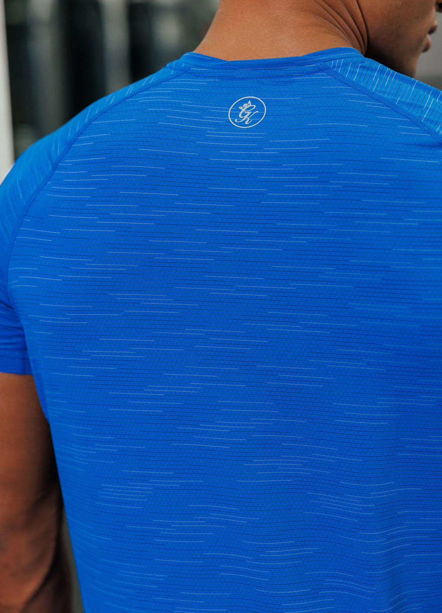 Gym King Energy Grindle Tee - Royal Azure sold by The Gym King product image thumbnail 4