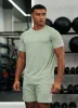 Gym King Energy Tee - Washed Sage sold by The Gym King