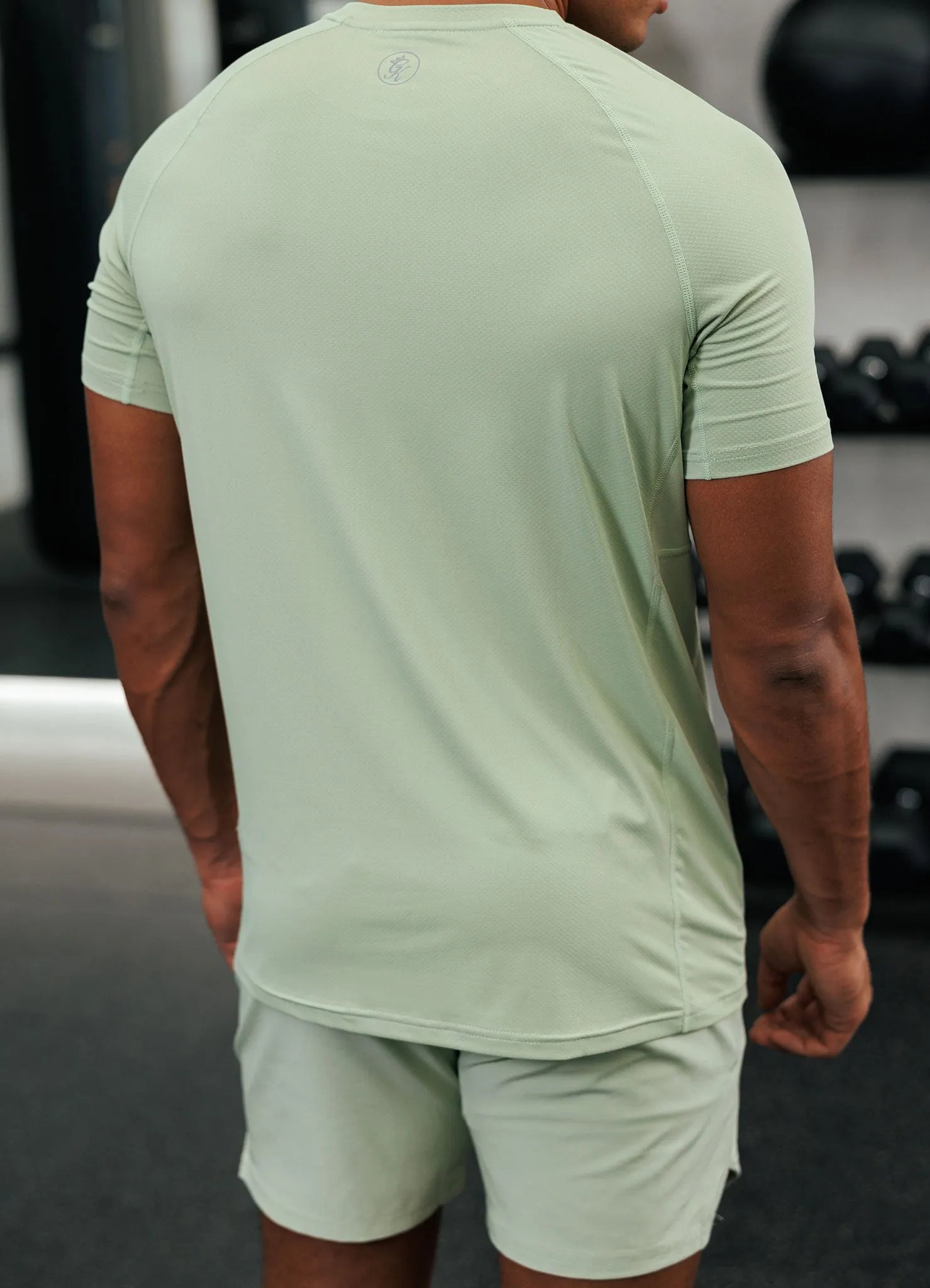 Gym King Energy Tee - Washed Sage sold by The Gym King product image thumbnail 4