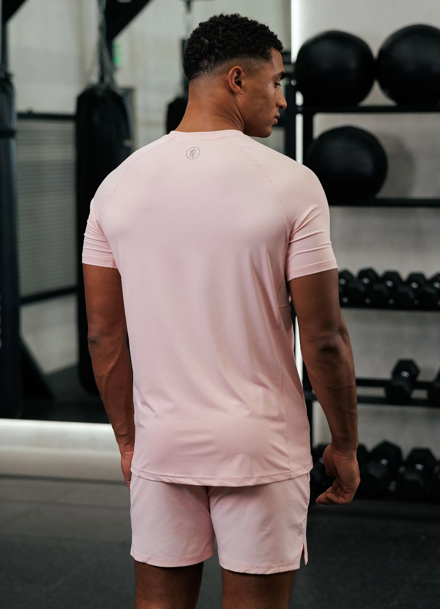 Gym King Energy Tee - Light Pink sold by The Gym King product image thumbnail 3