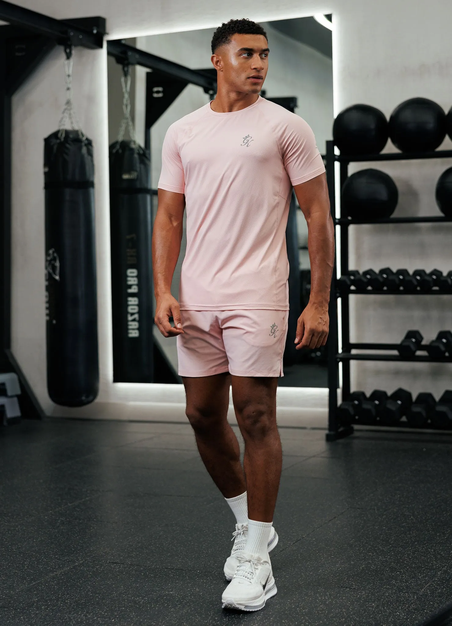 Gym King Energy 6" Short - Light Pink sold by The Gym King product image thumbnail 5