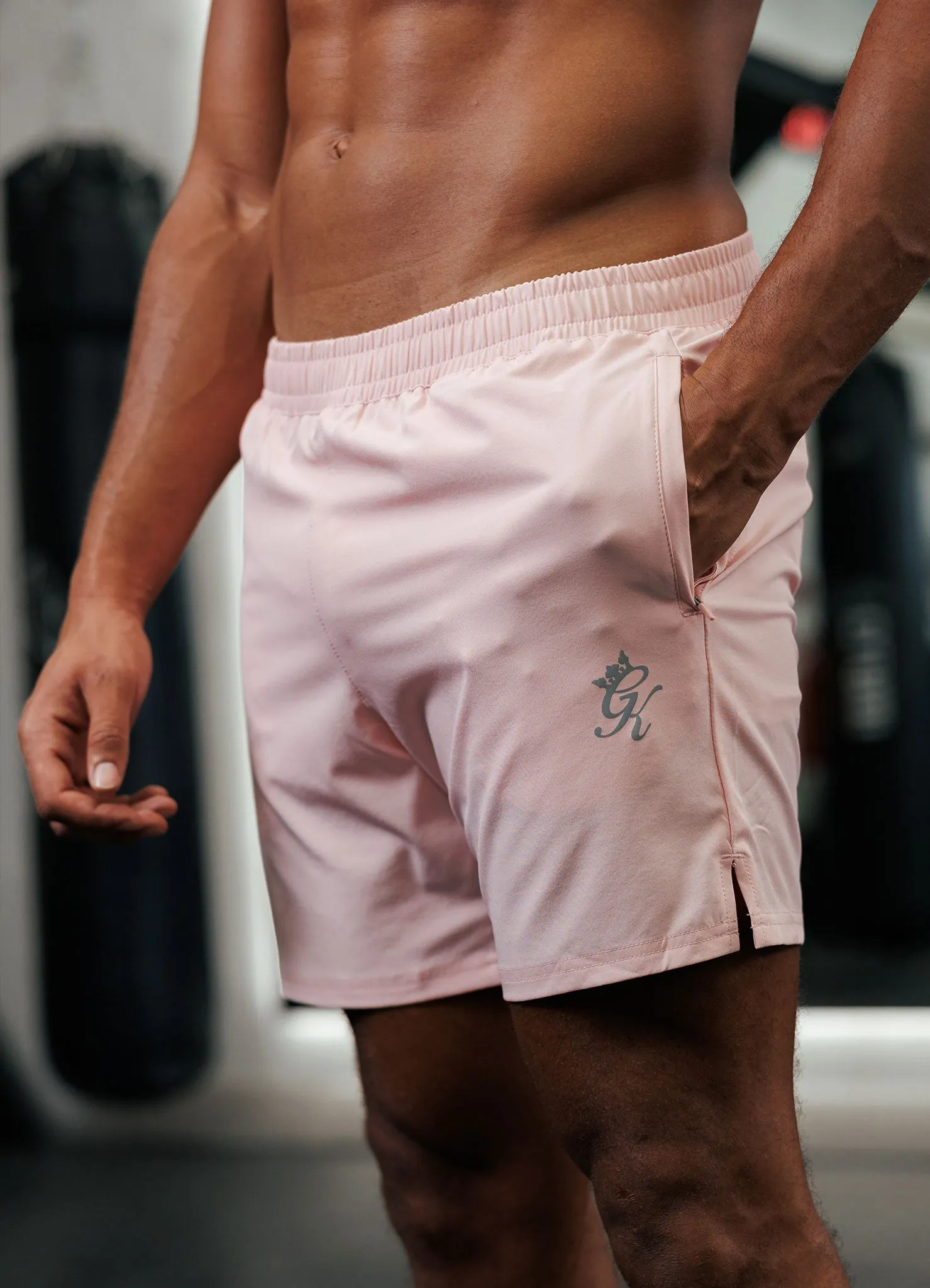 Gym King Energy 6" Short - Light Pink sold by The Gym King product image thumbnail 4