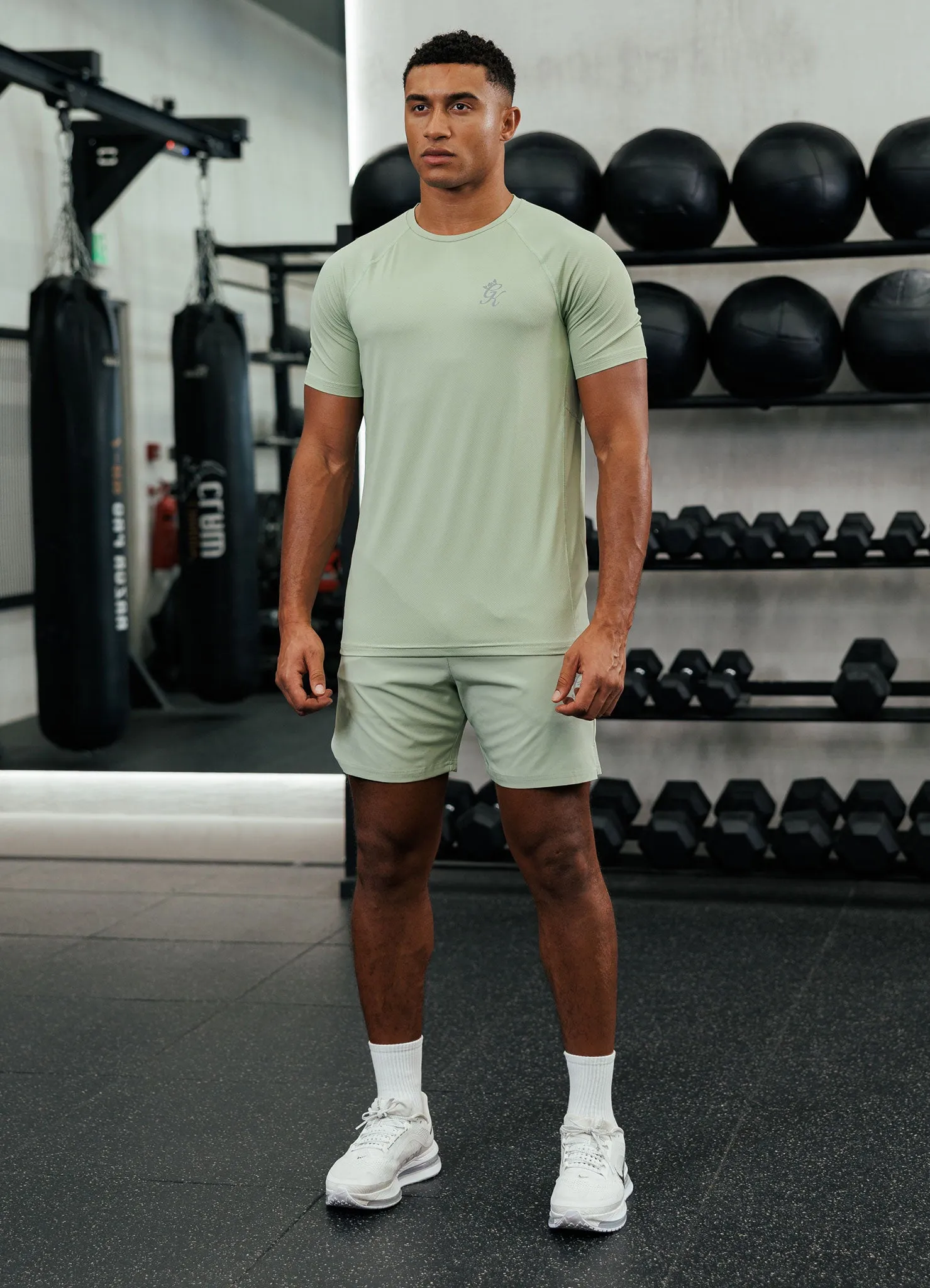 Gym King Energy 6" Short - Washed Sage sold by The Gym King product image thumbnail 4