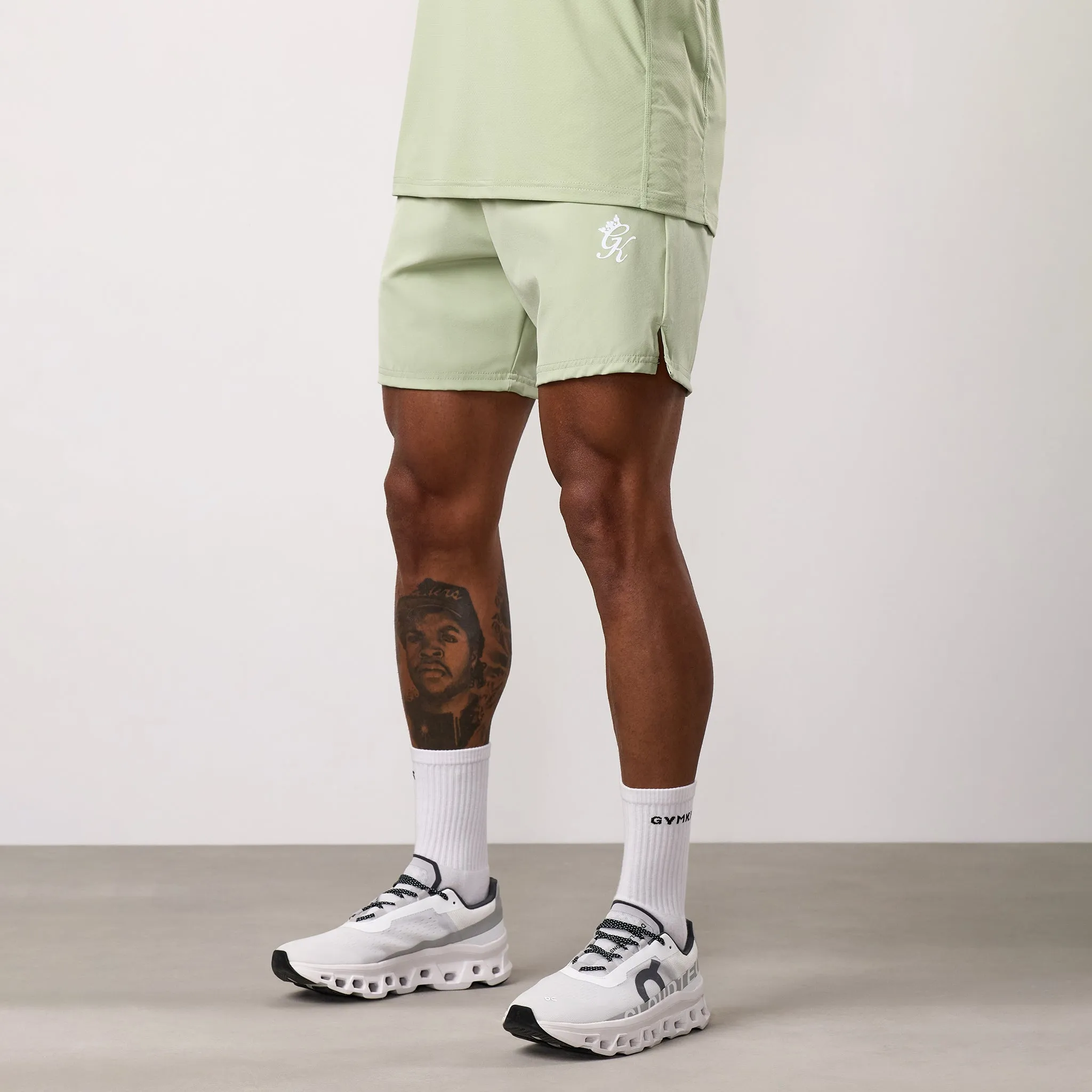 Gym King Energy 6" Short - Washed Sage sold by The Gym King product image thumbnail 2