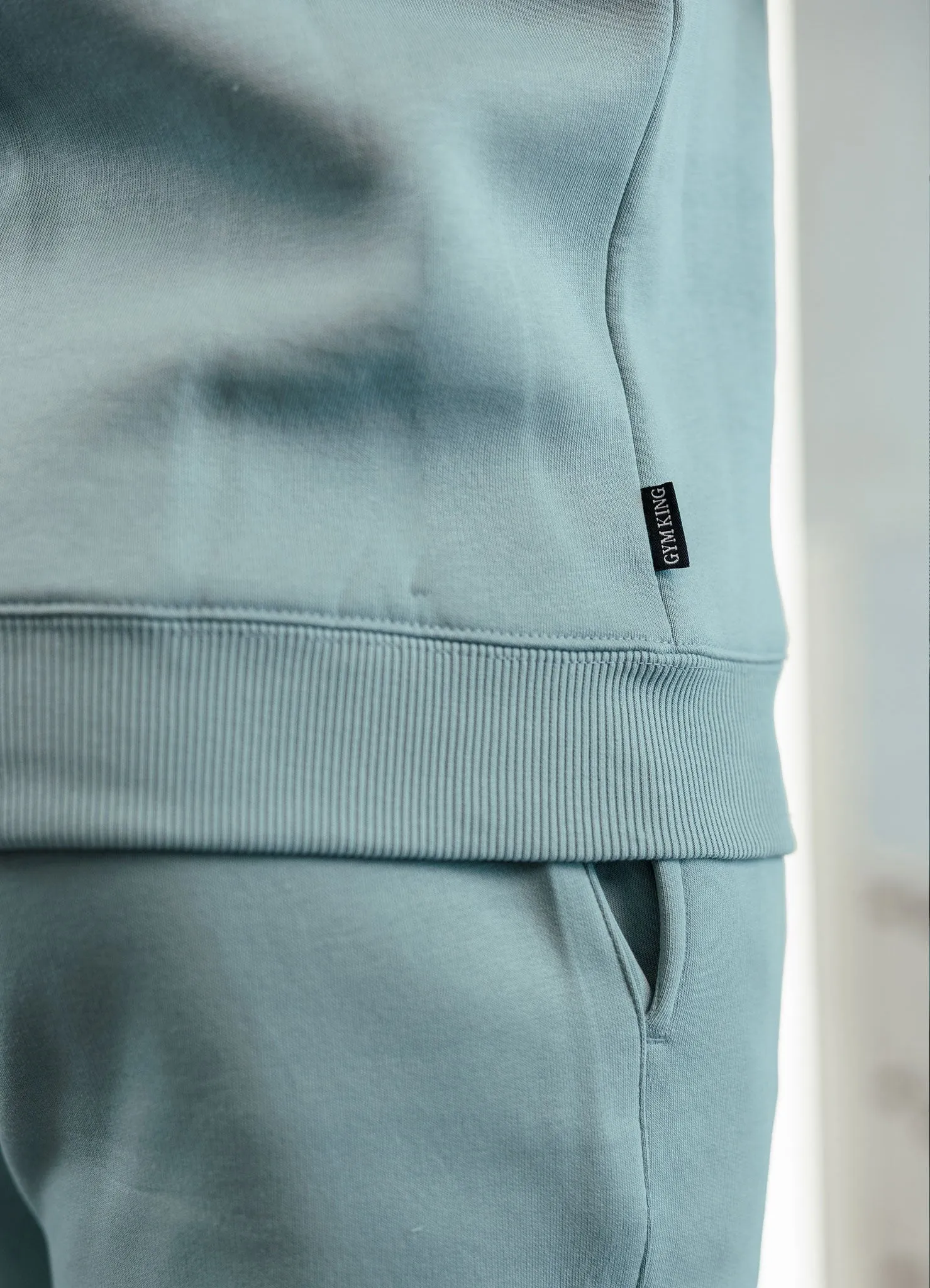 Gym King Fundamental Fleece Jogger - Smoke sold by The Gym King product image thumbnail 4