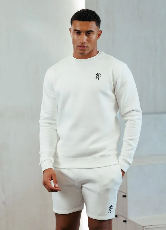 Gym King Fundamental Fleece Crew - Cream sold by The Gym King