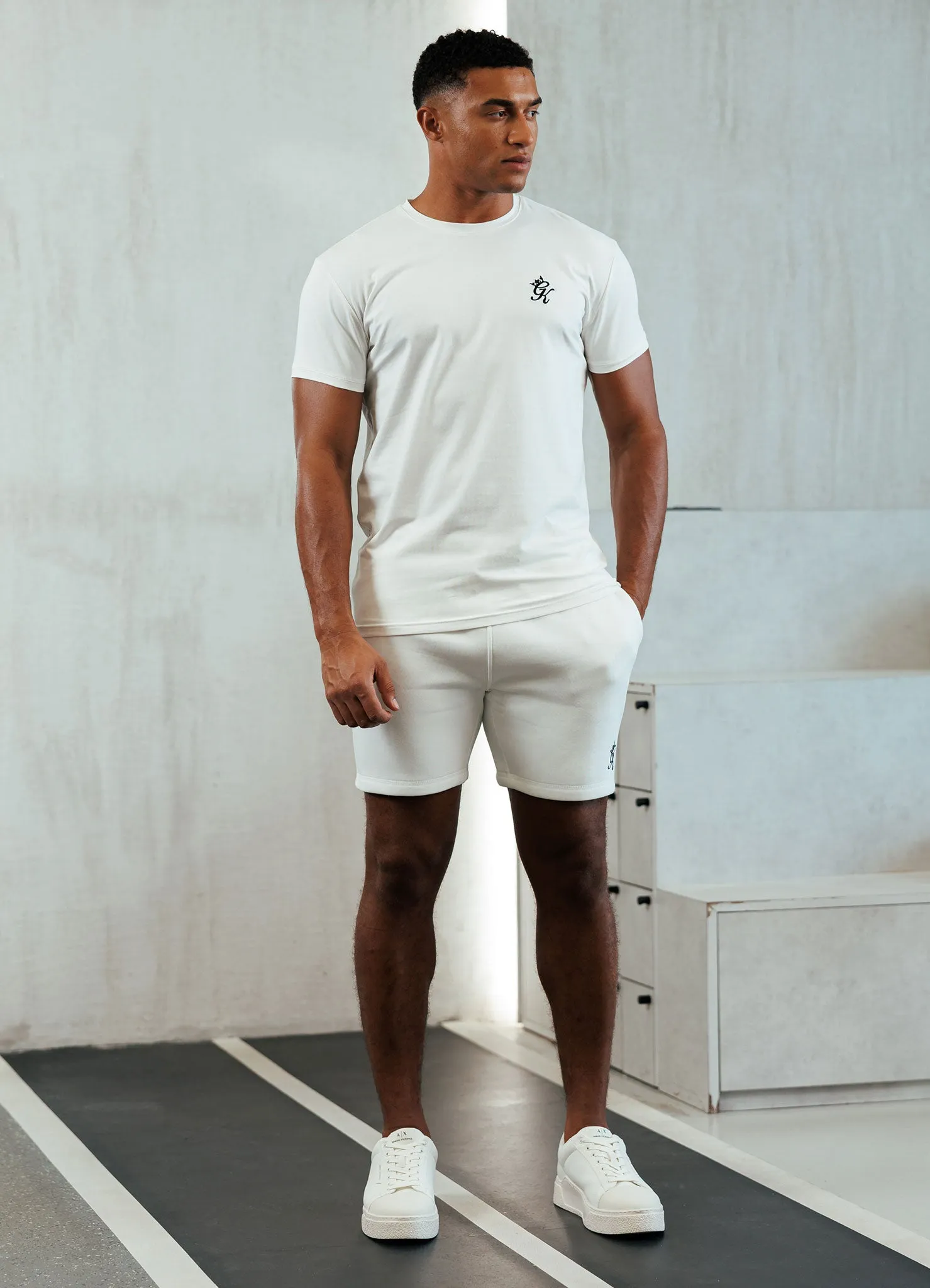 Gym King Fundamental Jersey Tee - Cream sold by The Gym King product image thumbnail 5
