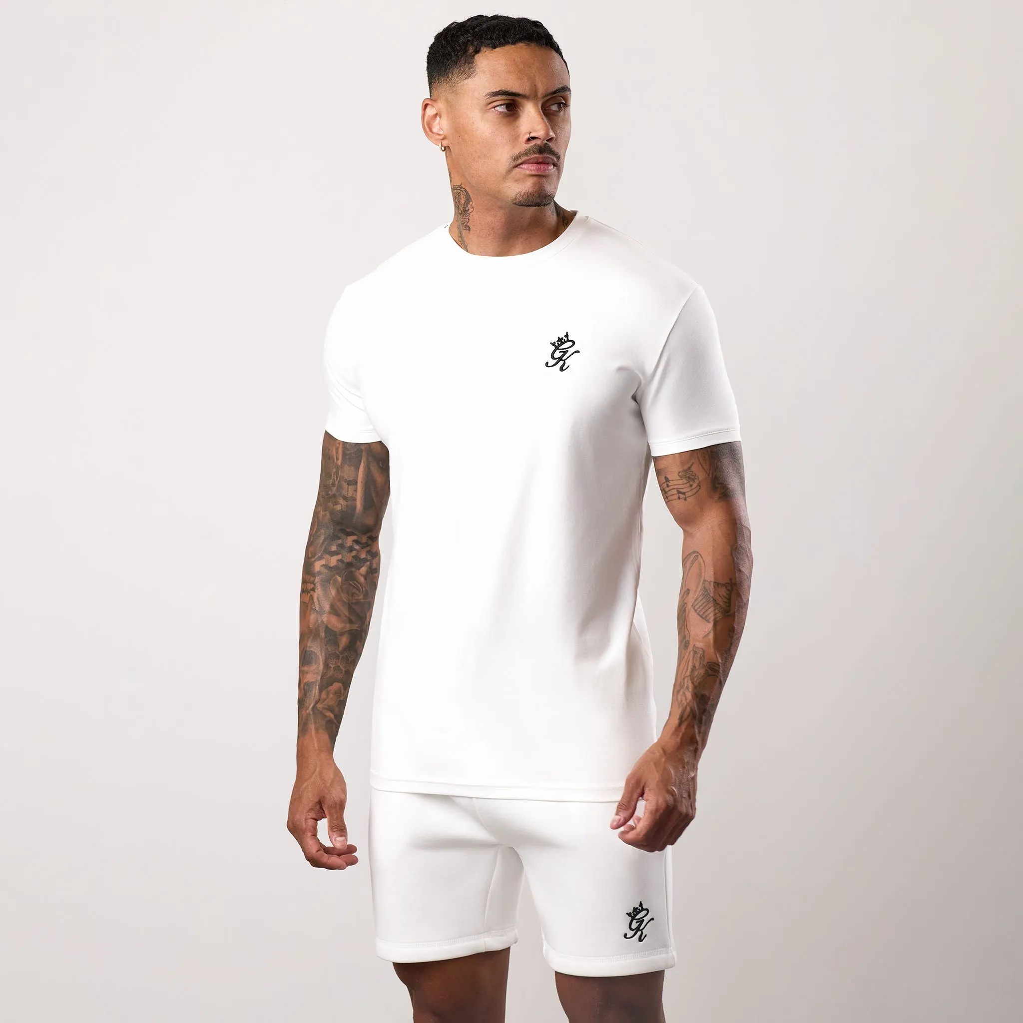 Gym King Fundamental Jersey Tee - Cream sold by The Gym King product image thumbnail 2