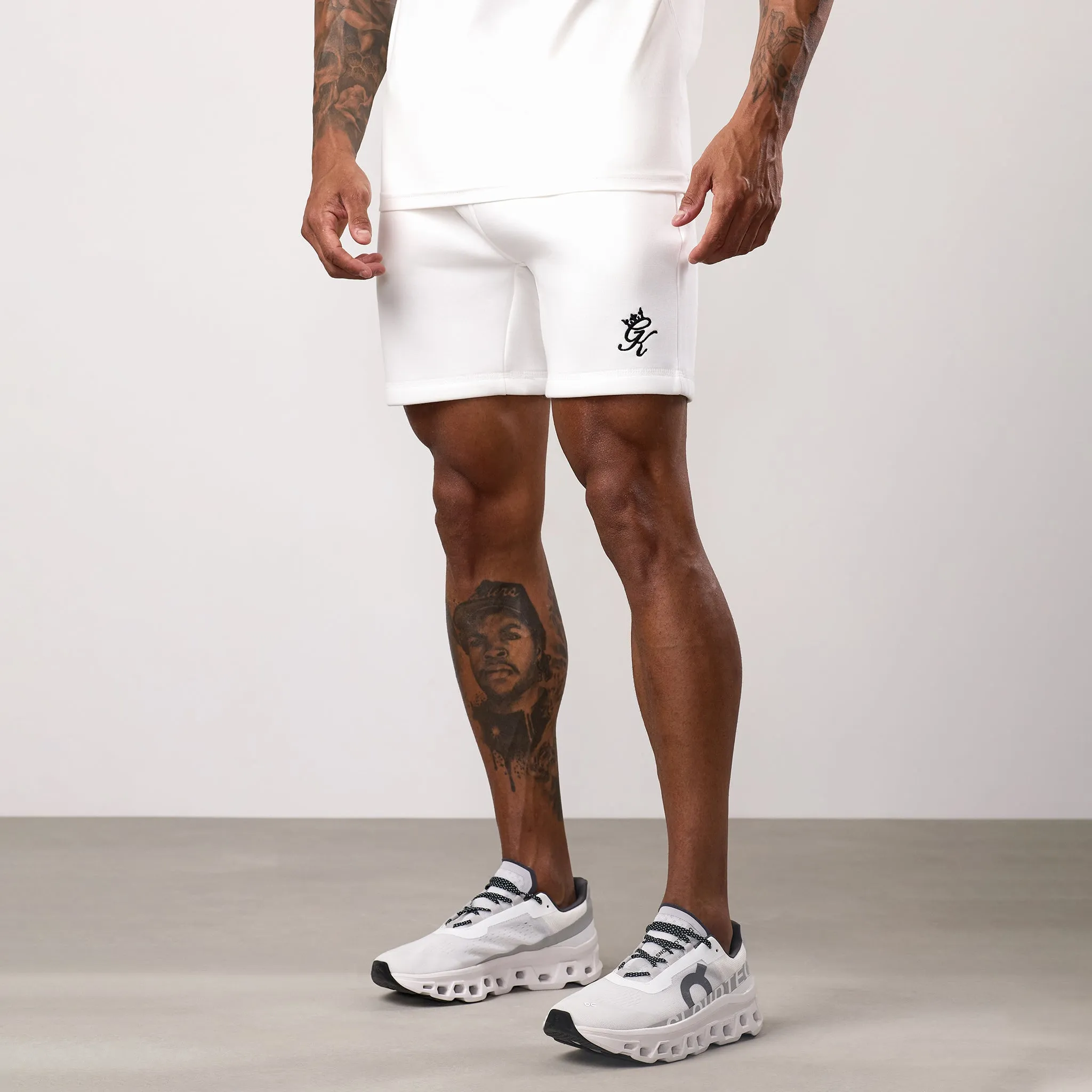 Gym King Fundamental Fleece Short - Cream sold by The Gym King product image thumbnail 2