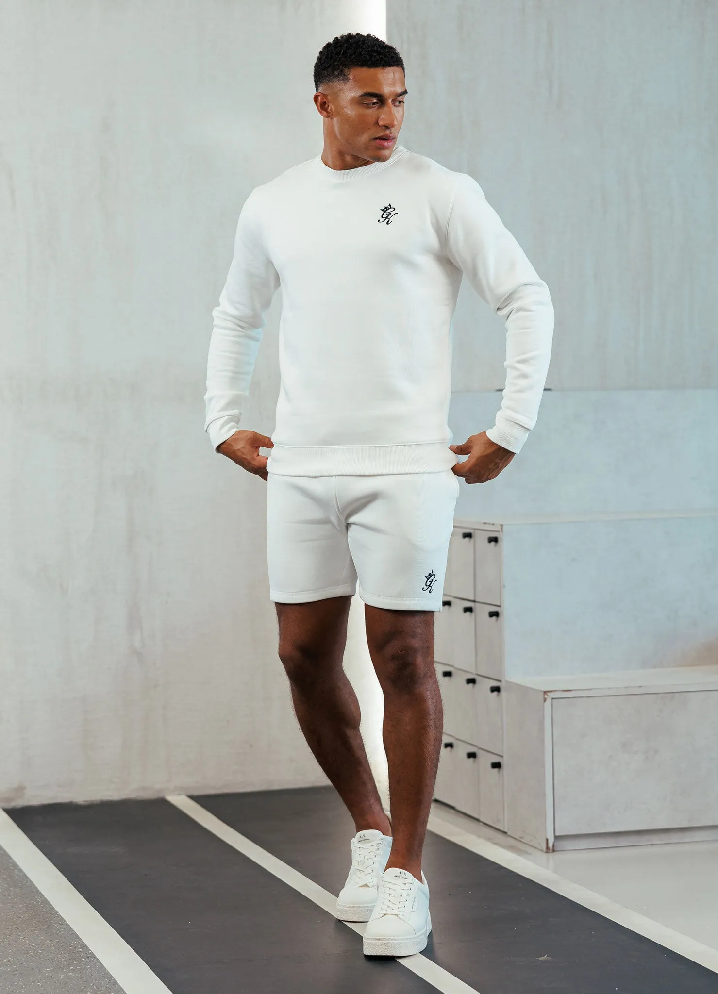 Gym King Fundamental Fleece Short - Cream sold by The Gym King product image thumbnail 5