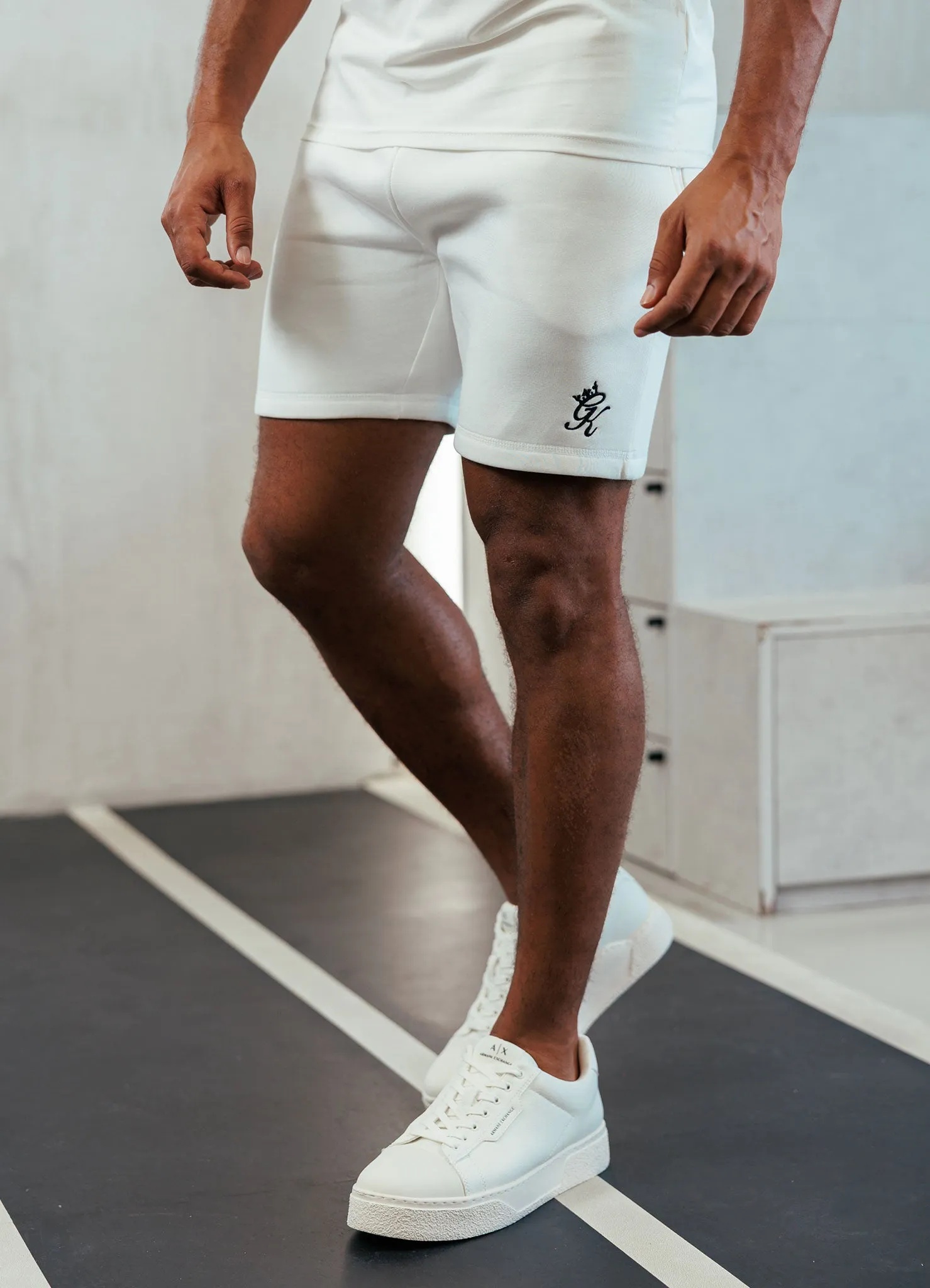 Gym King Fundamental Fleece Short - Cream sold by The Gym King