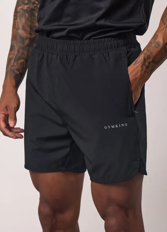 Gym King Relentless 4" Short - Black sold by The Gym King