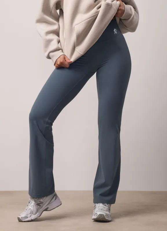 365 Flared Yoga Legging - Storm Blue sold by The Gym King