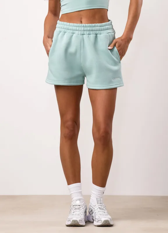 Gym King 365 Fleece Short - Green Mist sold by The Gym King