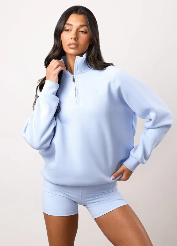 Gym King 365 Raglan Sleeve Funnel - Hydrangea Blue sold by The Gym King