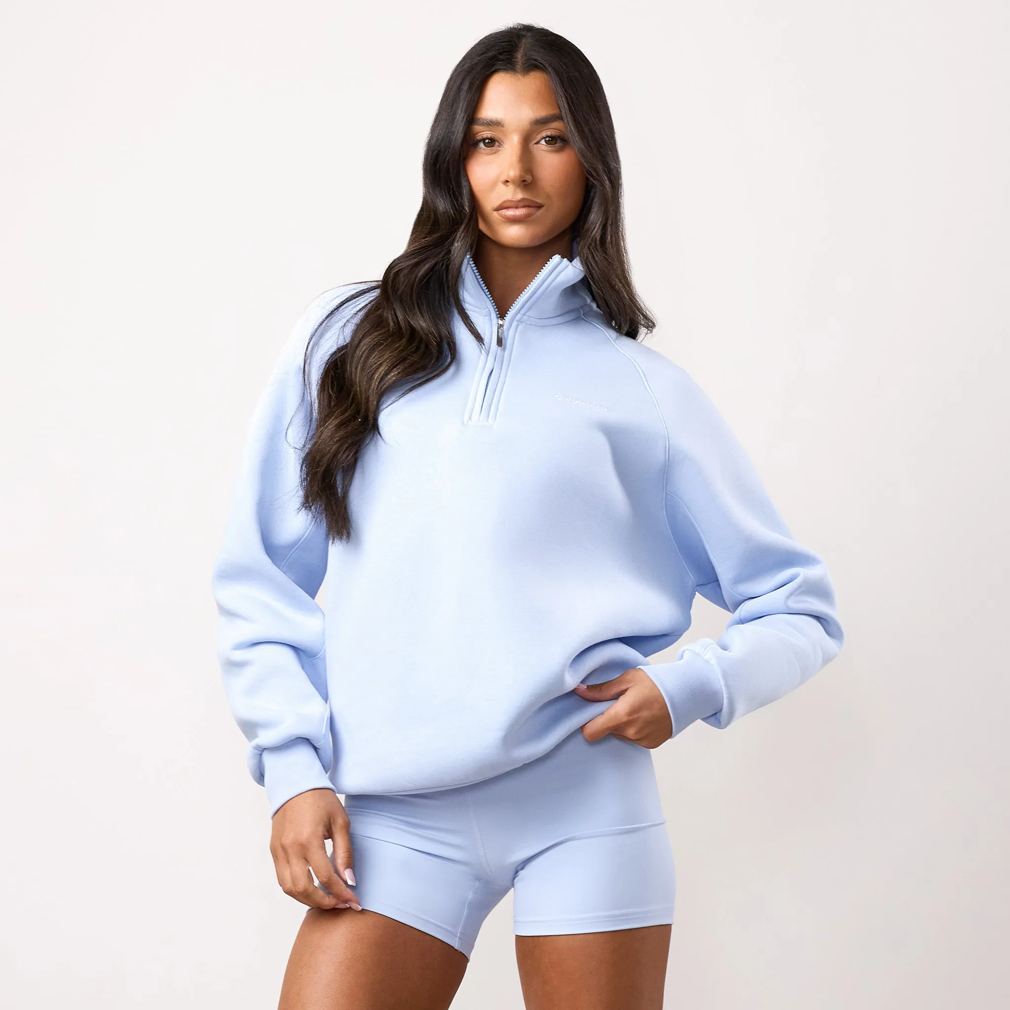 Gym King 365 Raglan Sleeve Funnel - Hydrangea Blue sold by The Gym King product image thumbnail 2