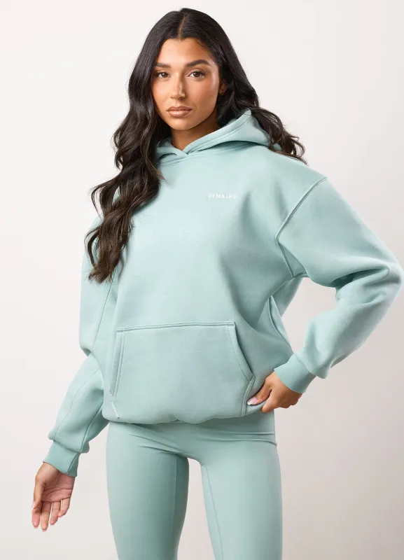 Gym King 365 Relaxed Fit Hood - Green Mist sold by The Gym King