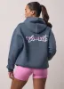 Gym King Challenge Relaxed Fit Hood - Storm Blue sold by The Gym King