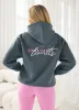 Gym King Challenge Relaxed Fit Hood - Storm Blue sold by The Gym King