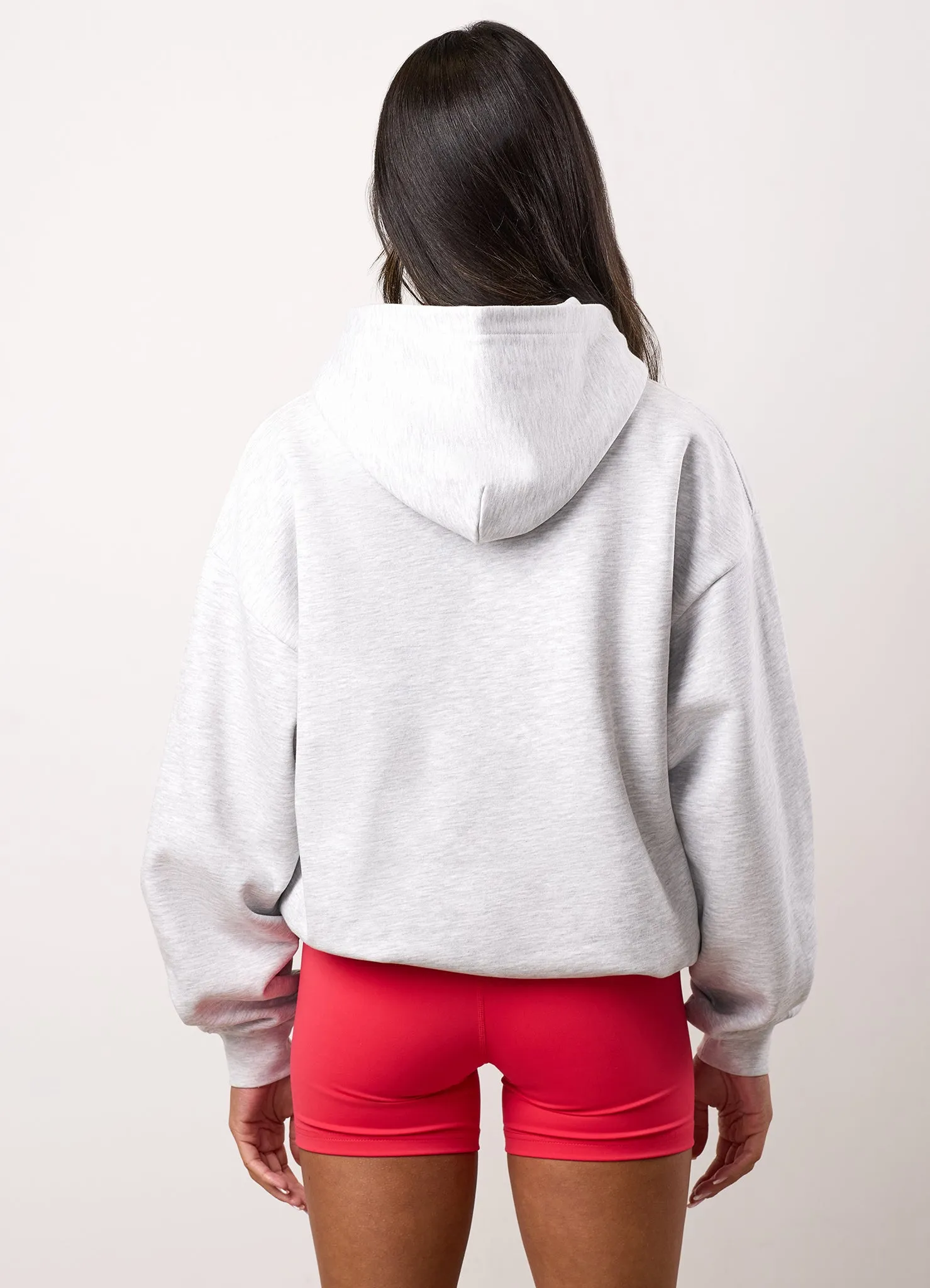 Gym King Shadow Oversized Hood - Snow Marl sold by The Gym King product image thumbnail 3