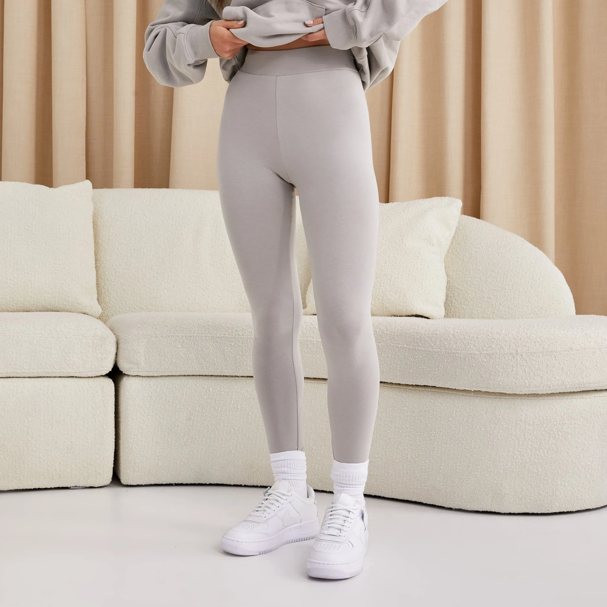 Gym King Established Jersey Legging - Dusky Sage sold by The Gym King product image thumbnail 2