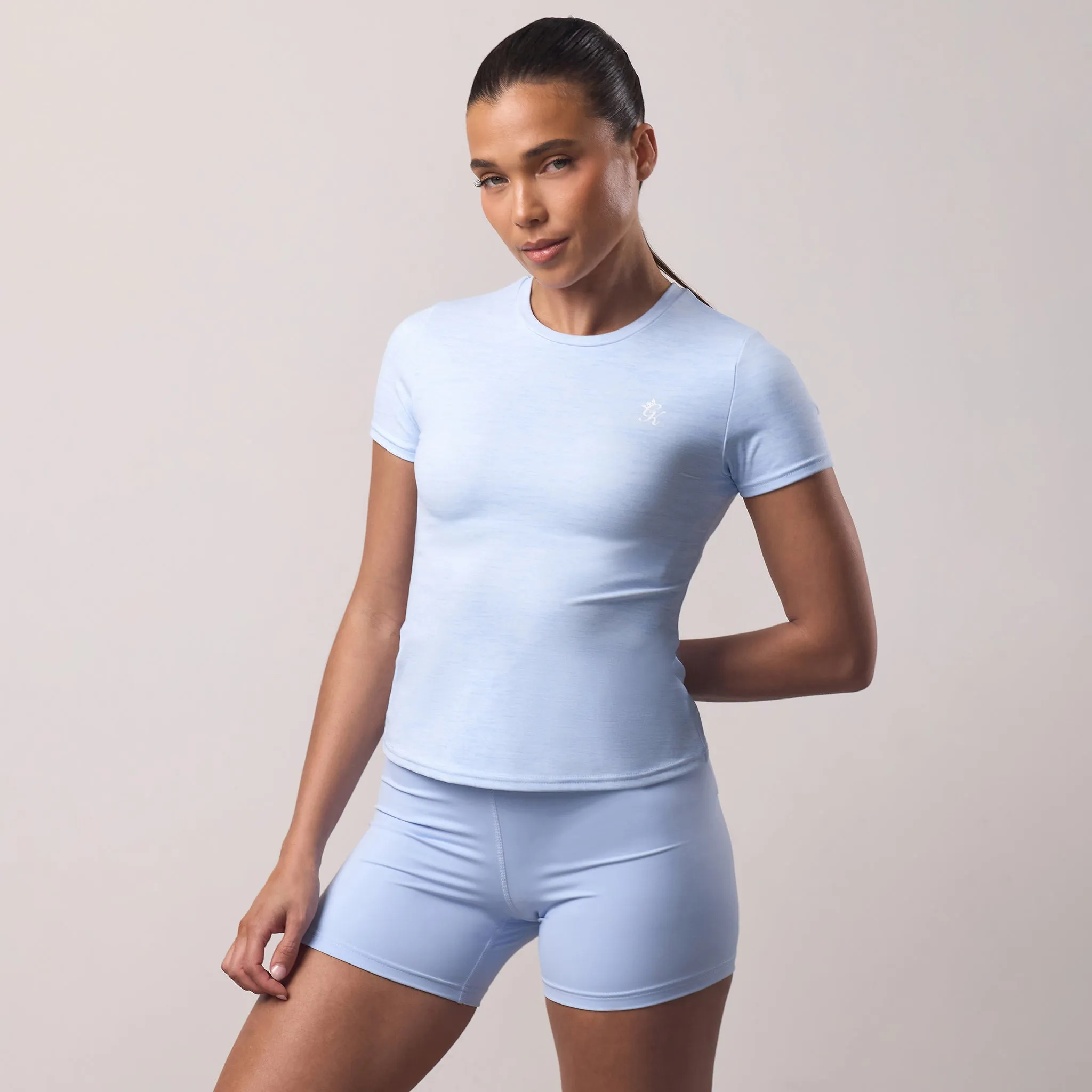 Gym King 365 Short Sleeve Tee - Hydrangea Blue Grindle sold by The Gym King product image thumbnail 2