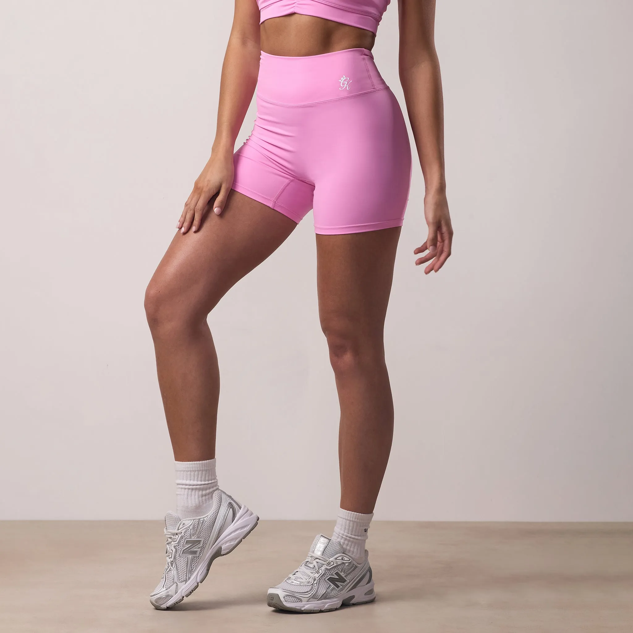 Gym King 365 Scrunch Short - Bubblegum Pink sold by The Gym King product image thumbnail 2