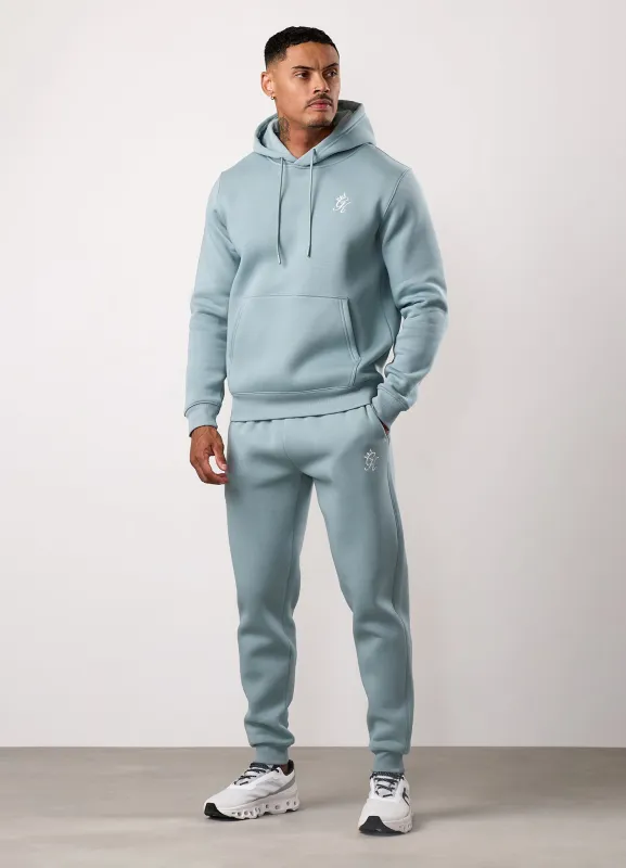 Gym King Fundamental Fleece Hood Tracksuit - Smoke sold by The Gym King