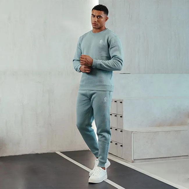 Gym King Fundamental Fleece Crew Tracksuit - Smoke sold by The Gym King product image thumbnail 2