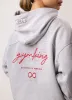 Gym King Limitless Oversized Hood Tracksuit - Washed Light Grey sold by The Gym King