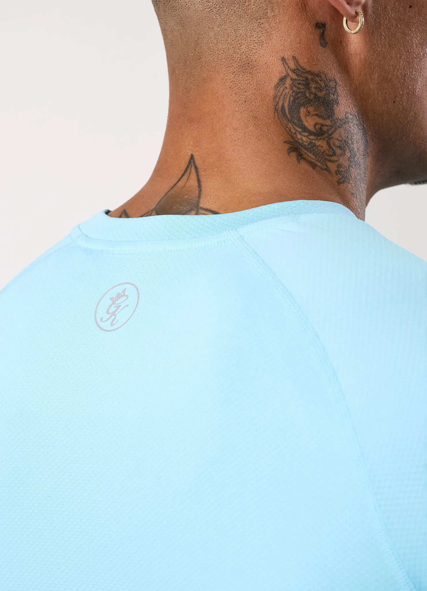 Gym King Energy Tee - Ibiza Blue sold by The Gym King product image thumbnail 5