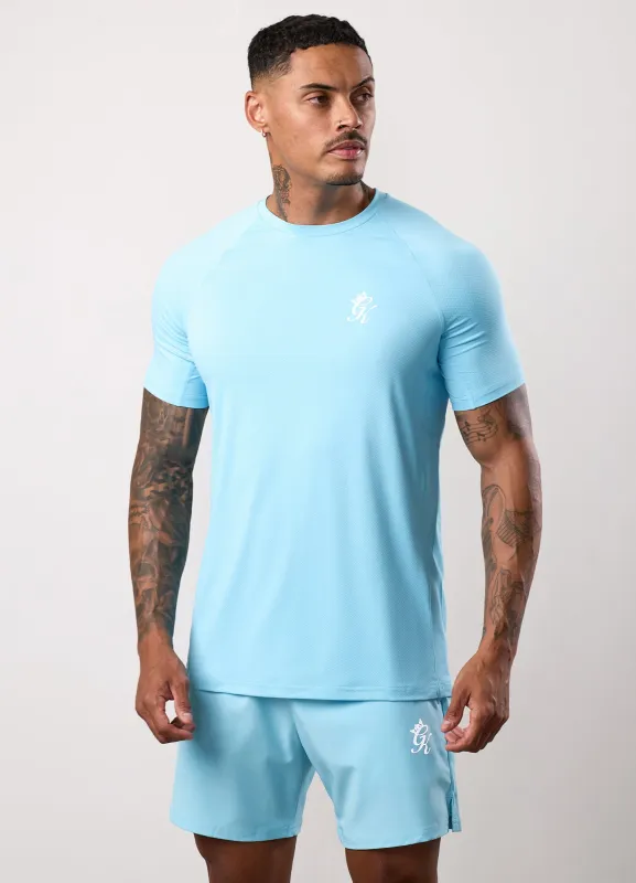 Gym King Energy Tee - Ibiza Blue sold by The Gym King