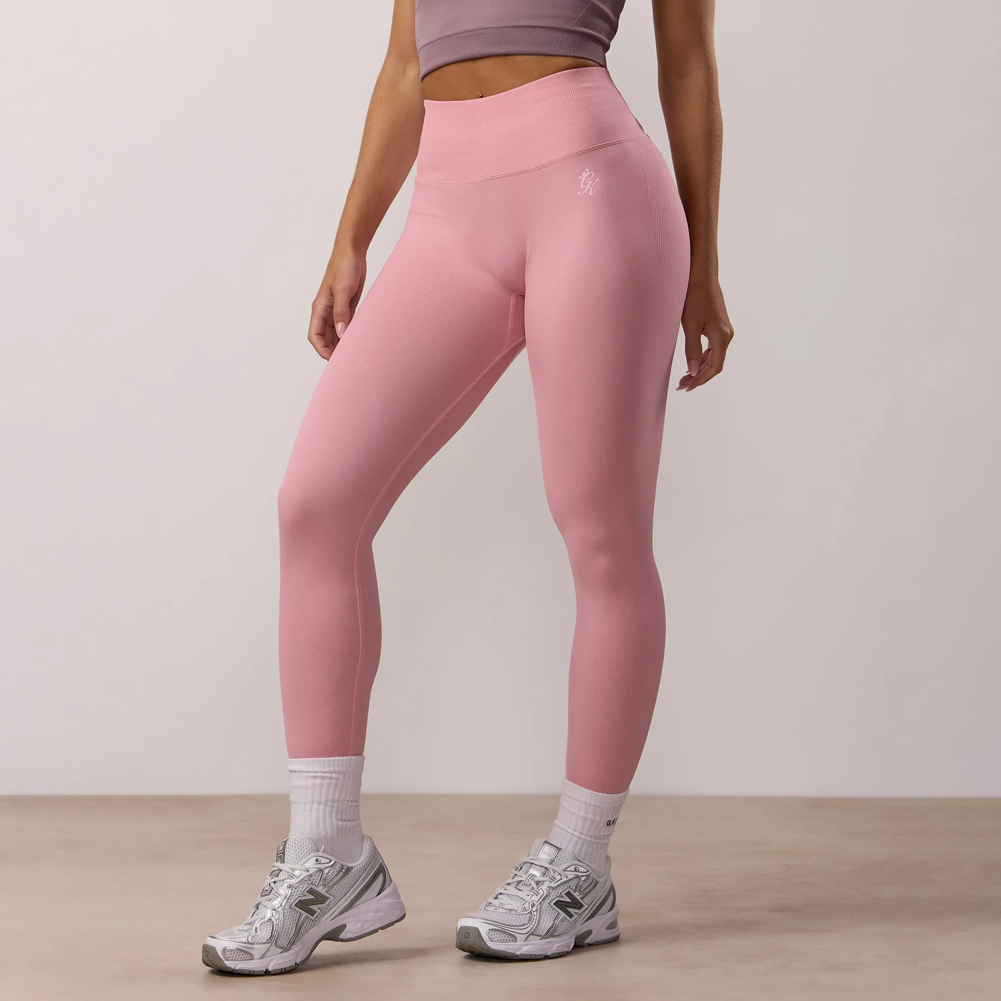 Gym King Sculpt Seamless Legging - Pink Blush sold by The Gym King product image thumbnail 2
