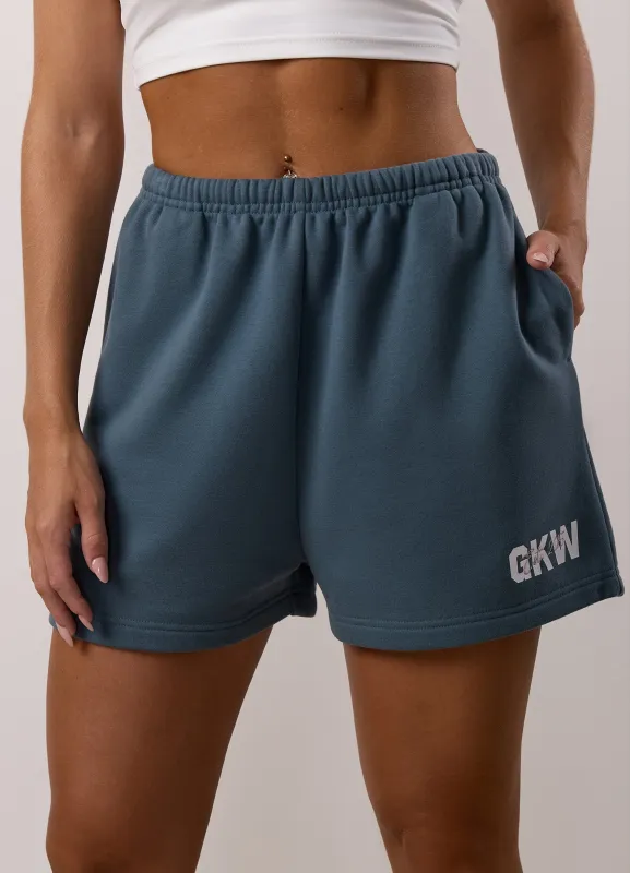 Gym King Revive Peached Short - Storm Blue sold by The Gym King