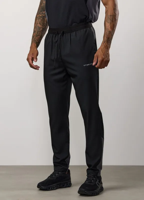 Gym King Progress Woven Pant - Black/Graphite sold by The Gym King