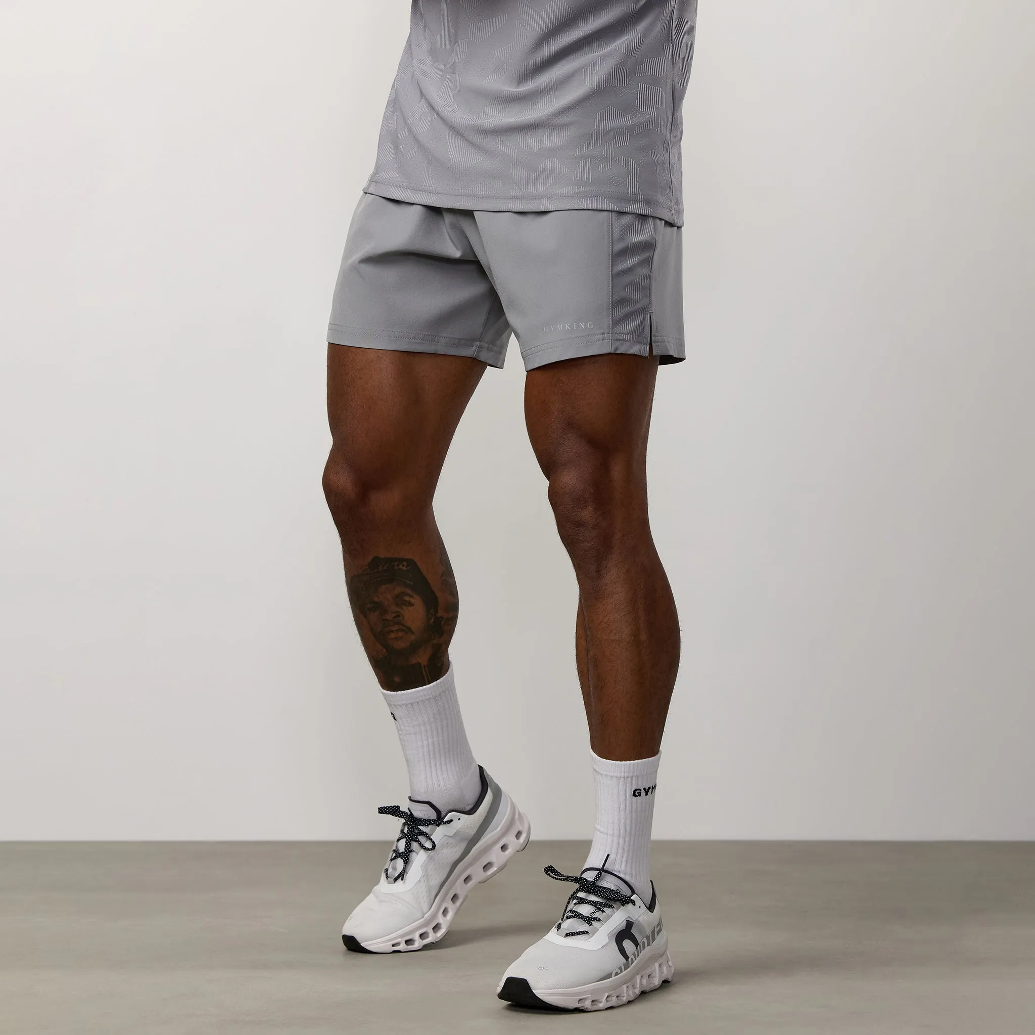 Gym King Progress Panel Short - Urban Grey sold by The Gym King product image thumbnail 2