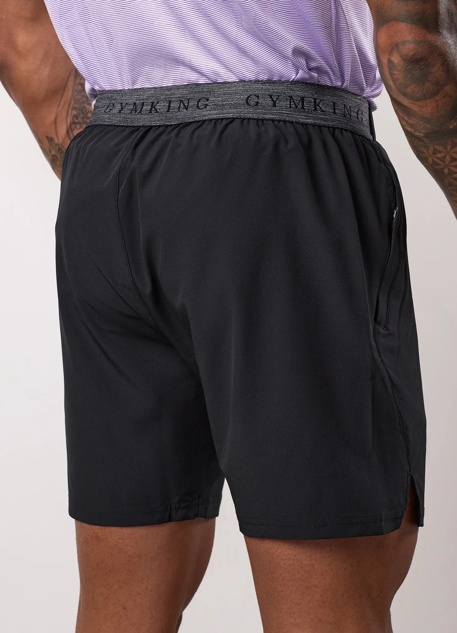 Gym King Limitless Woven Short - Black sold by The Gym King product image thumbnail 3