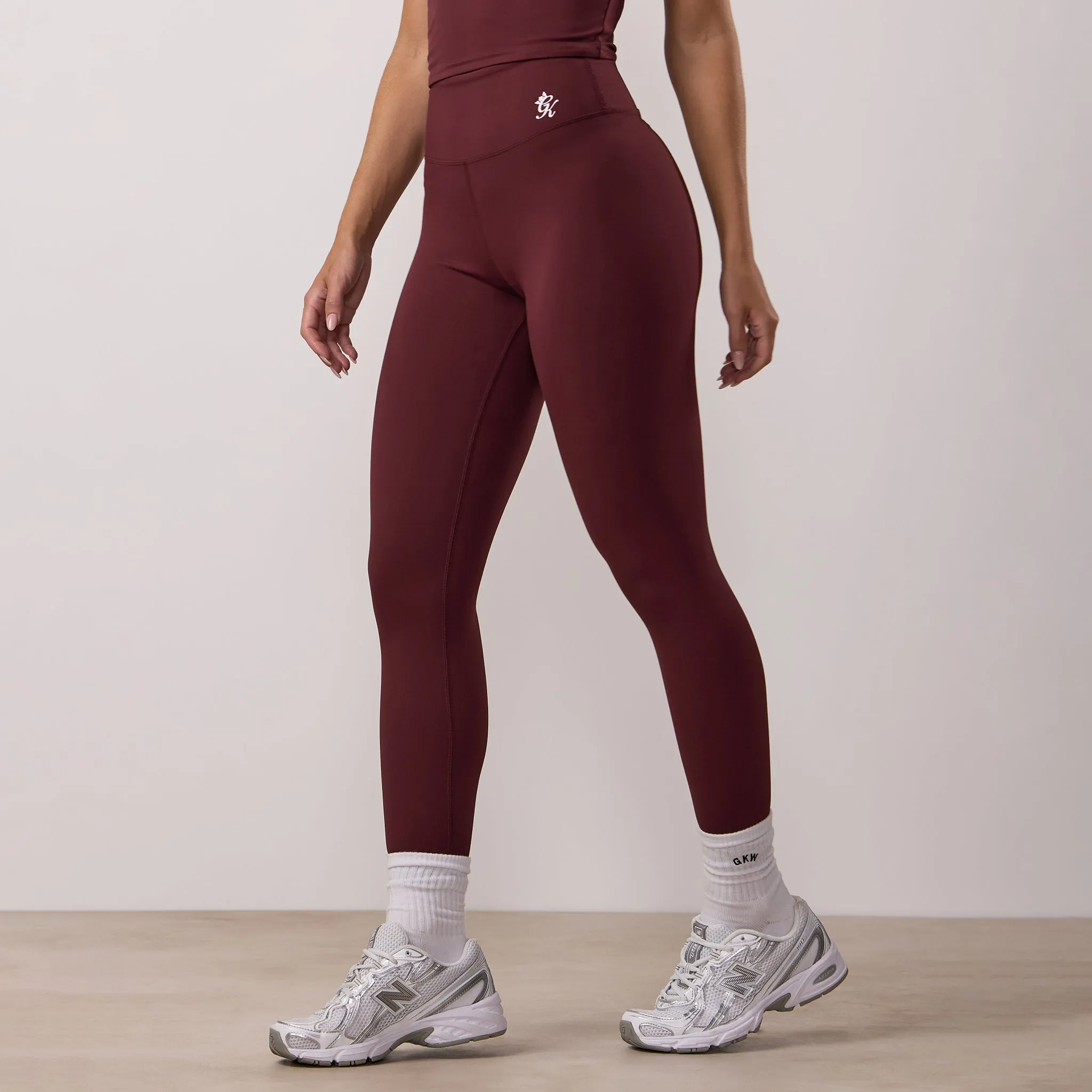 Gym King 365 Legging - Deep Cherry sold by The Gym King product image thumbnail 2
